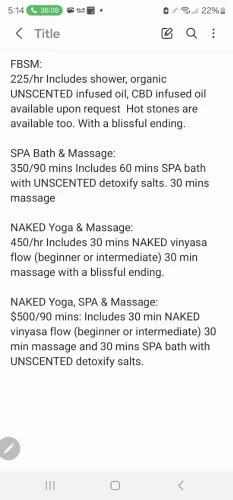 Hot Naked Yoga. Sensuous Massage &amp; More Massage